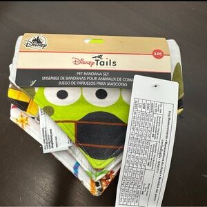 Disney Pixar Holiday Pet Bandana Set